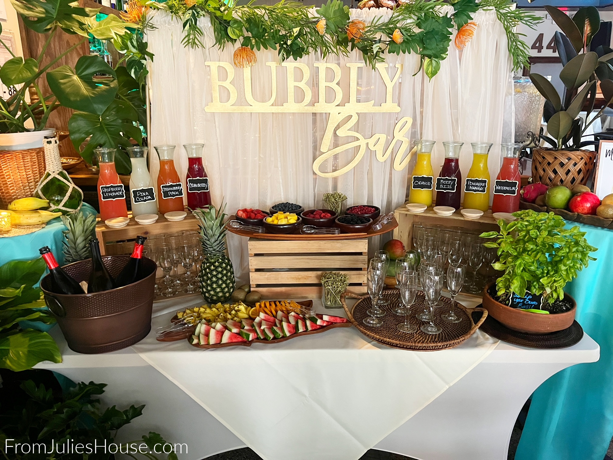 Tropical Mimosa Bar - From Julie's House