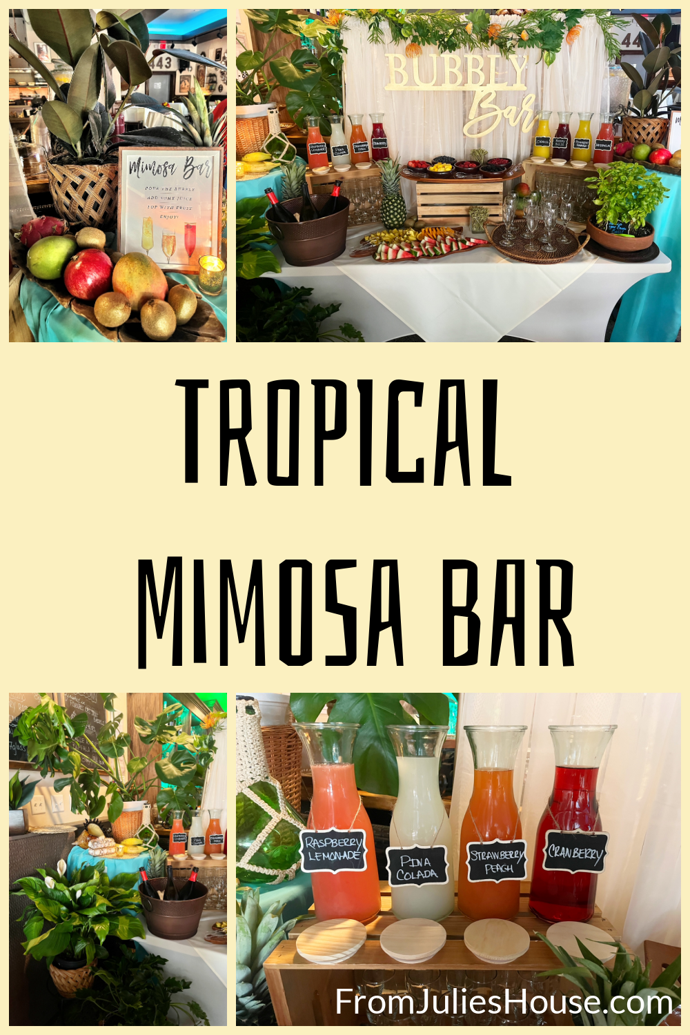 Fun and Affordable Mimosa Bar Ideas