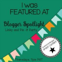 Blogger Spotlight blog party feature