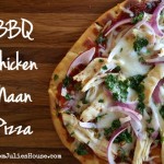 BBQ Chicken Naan Bread Pizza
