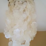 DIY Capiz shell chandelier tutorial