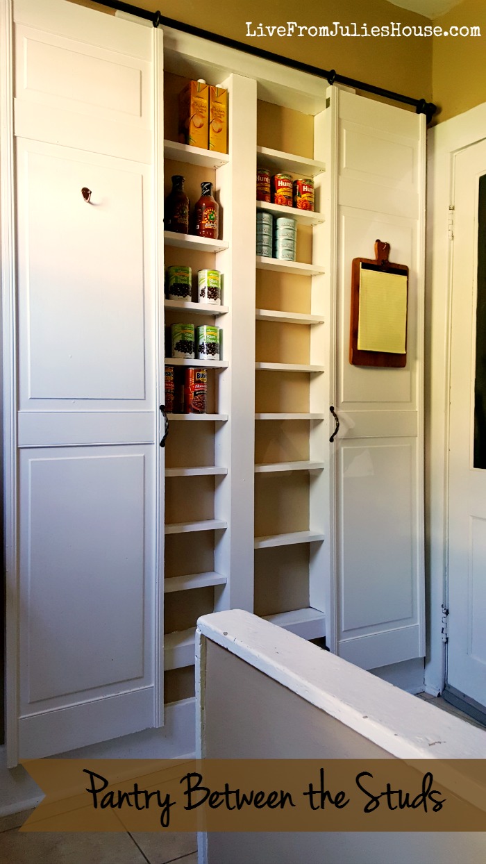 Pantry Between the Studs