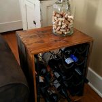 Wine Rack end table
