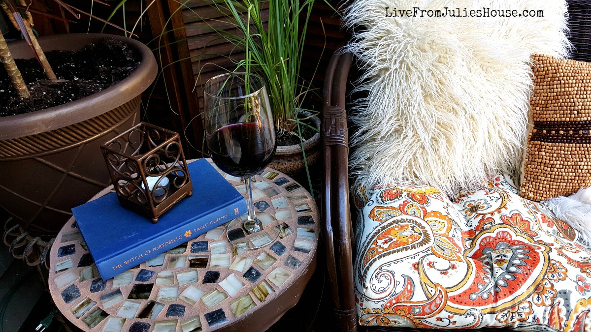 Thrift Store Challenge: Mosaic Table
