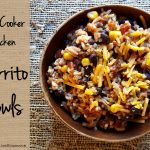 Slow Cooker Chicken Burrito Bowls - These delicious Slow Cooker Chicken Burrito Bowls are the perfect make-ahead lunch - simple and tasty, plus your slow cooker does all the work.