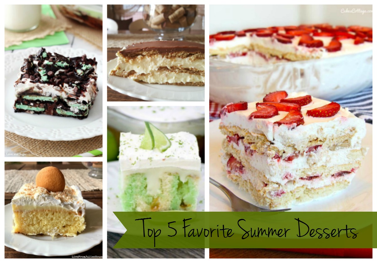 My Top 5 Favorite Summer Desserts